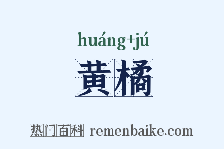 黄橘是什么意思的图片